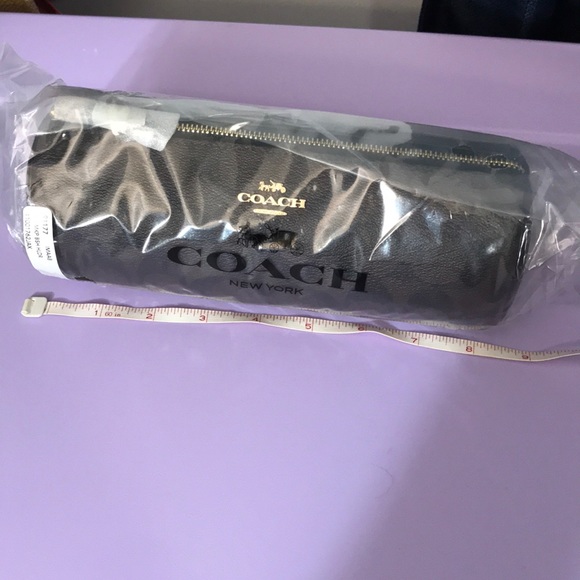 Coach Make Up Brush Holder in Signature Canvas - Picture 8 of 9